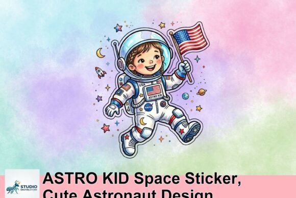ASTRO KID: A Playful Astronaut Design for Creative Projects