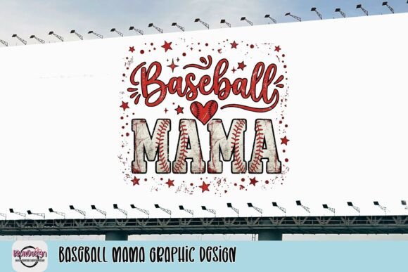 Baseball Mama Graphic Design: Show Your Team Spirit