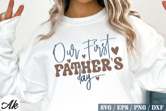 Celebrate His First Father's Day with This Special SVG Design