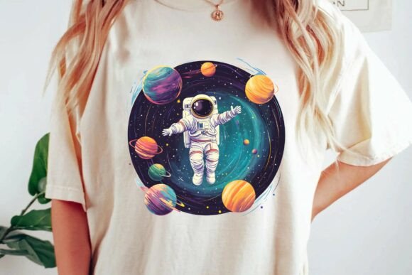 Cosmic Creativity: The Astronaut Galaxy Design