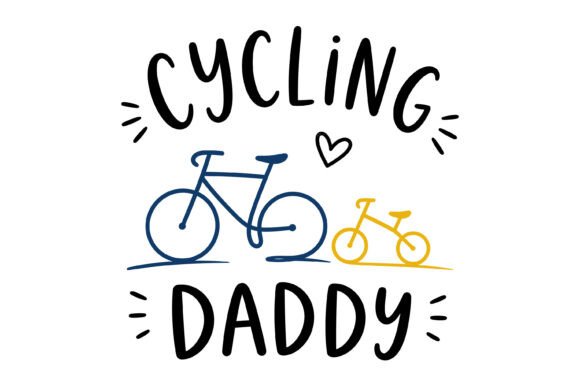 Cycling Daddy: A Cute Bike Design for Family-Focused Brands
