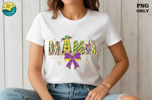 Mardi Gras Mama PNG: The Ultimate Festive Design for Carnival Season